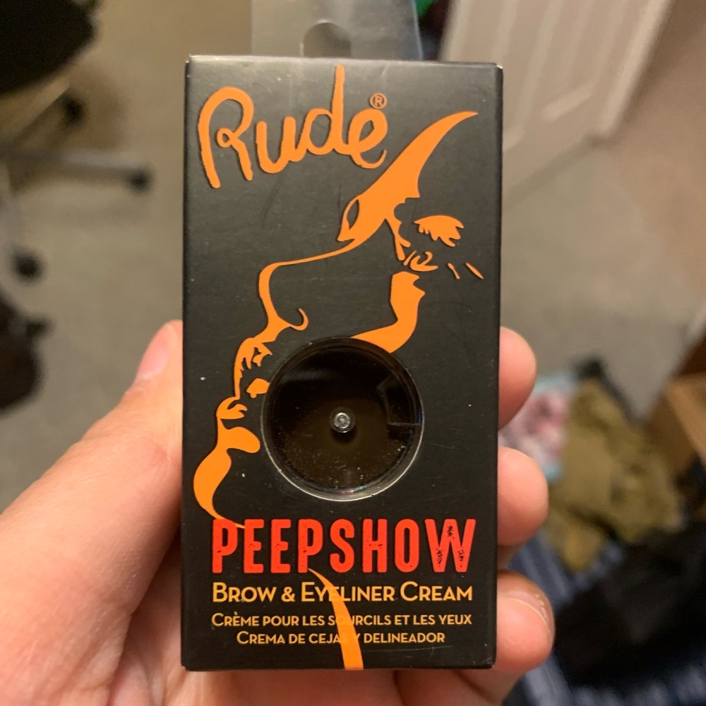 Rude Cosmetics Peepshow Brow & Liner Cream